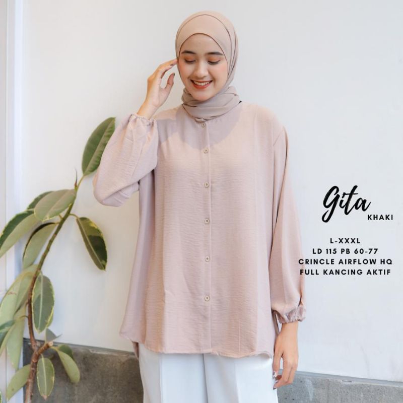 GITA  BLOUSE BAJU WANITA TERBARU