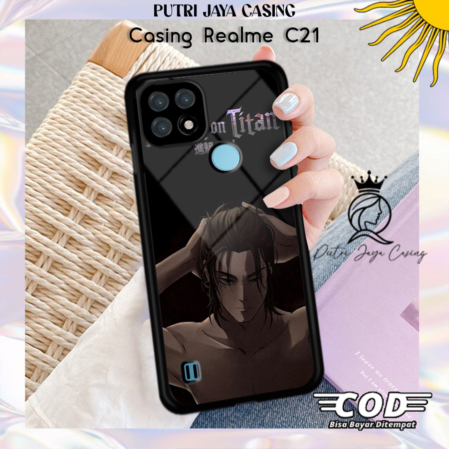 Case Hp Realme C21 Casing Realme C21 Motif ANIMEEREN Casing Terbaru Case Karakter Lucu Casing Lucu C