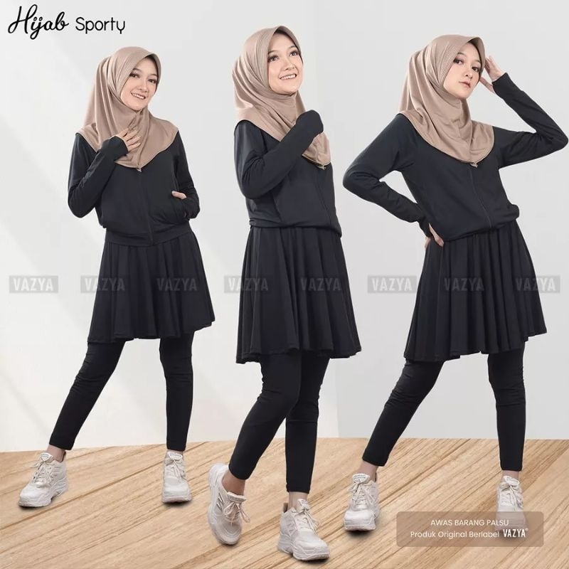 Hijab Pendek Sporty / Daily Hijab Sporty / Hijab Hamidah Sporty