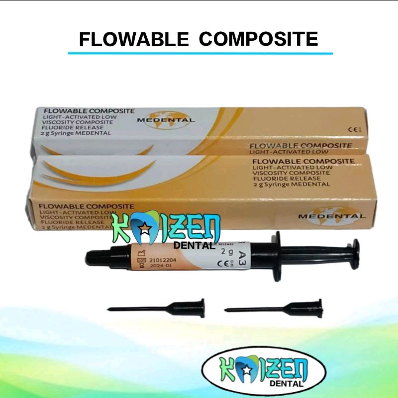 FLOWABLE COMPOSITE FLOW MENDETAL TAMBALAN GIGI RESIN  COMPOSITE FLOW