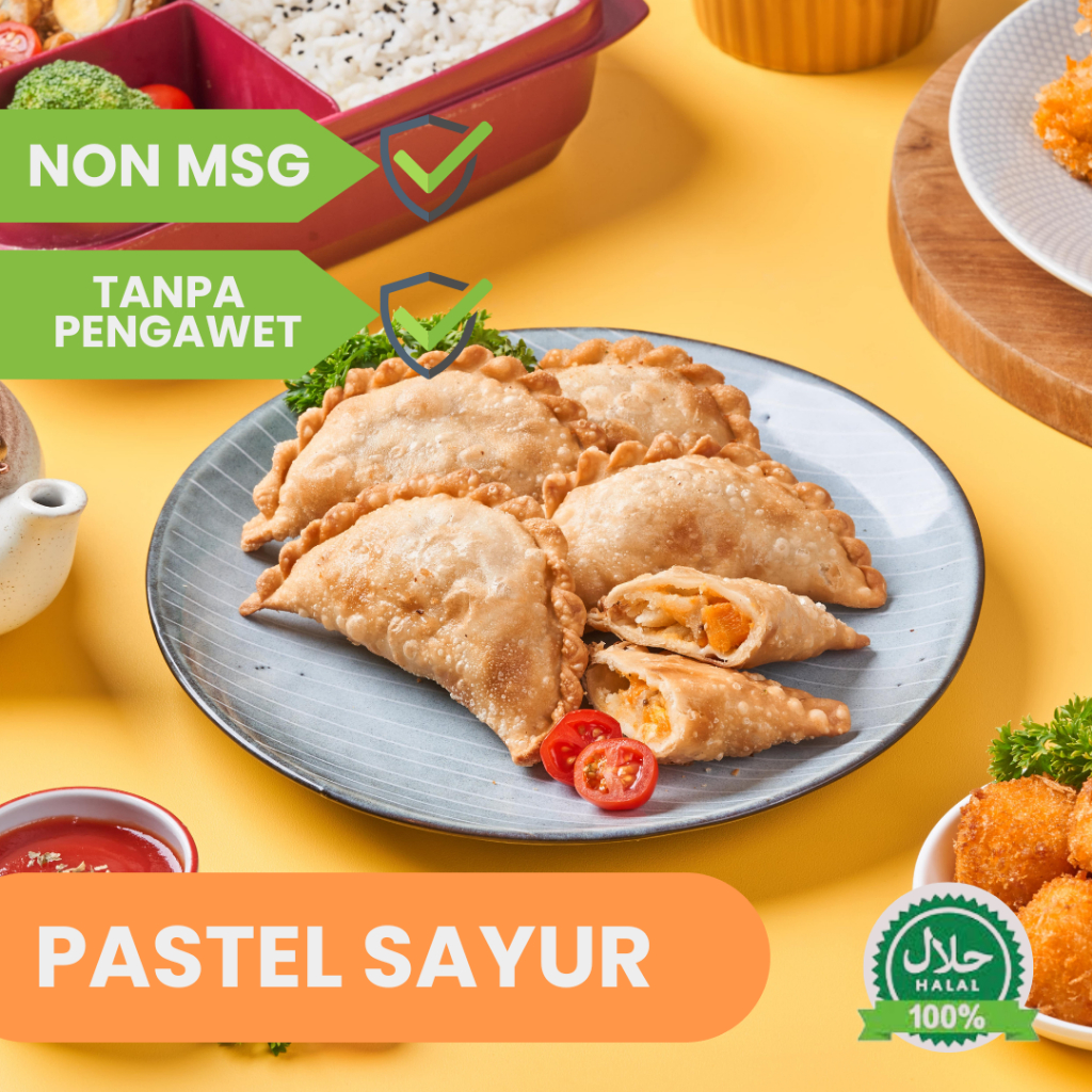 

PASTEL SAYUR FROZEN - LAUK ANAK NON MSG