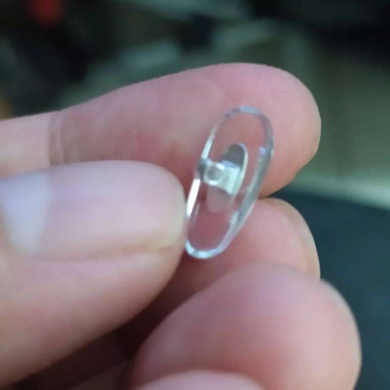 Nose Pad Kacamata Silikon Bantalan Hidung Kacamata Silicone NosePad For Glasses White Anti-Slip Nose