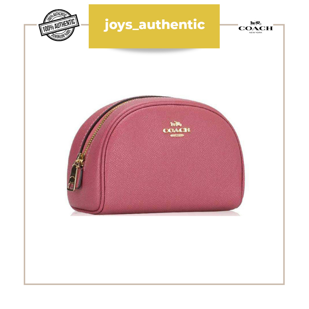 Tas Wanita Coach Dome Cosmetic Case Rouge Woman Bag Authentic Original