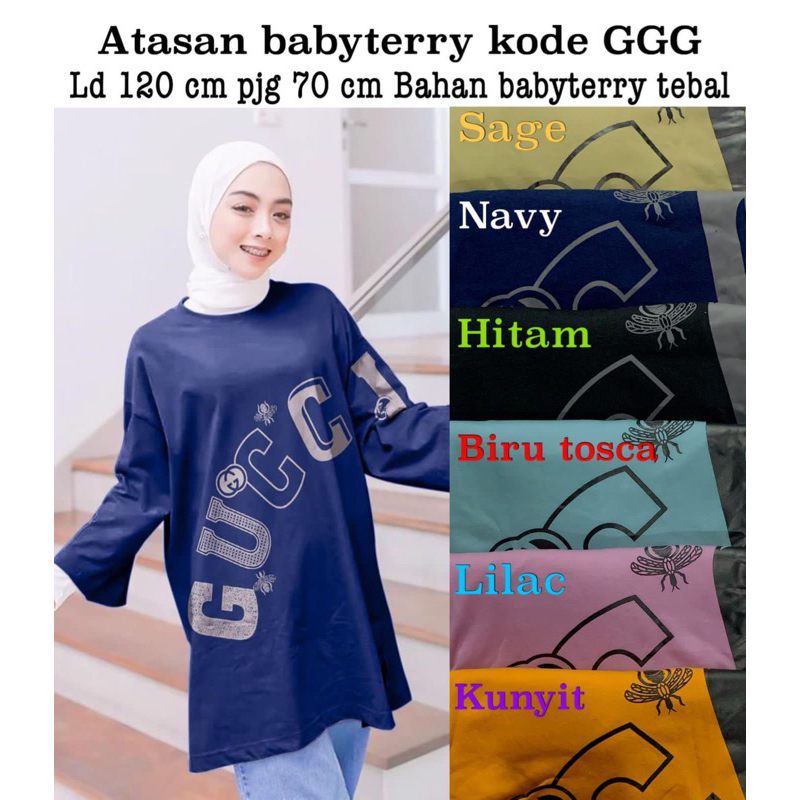 Atasan babyterry jumbo