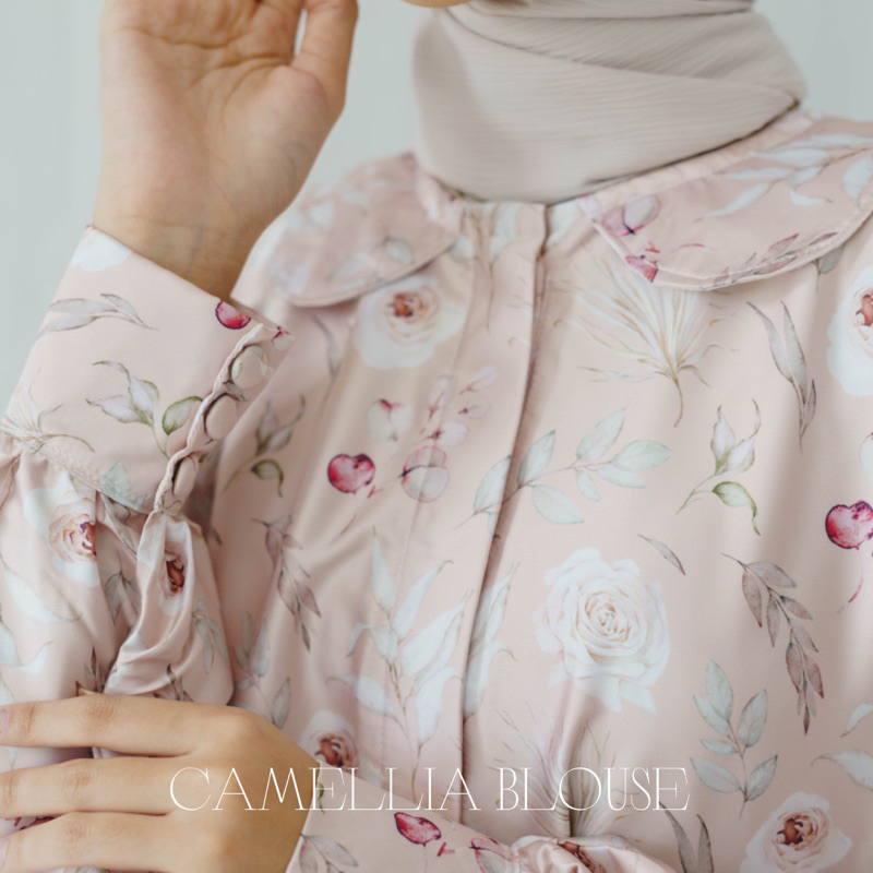 Camellia Blouse Motif Bunga by Kala