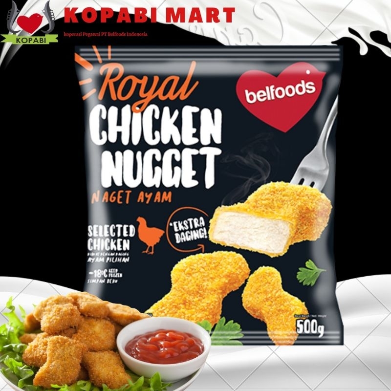 

Belfoods Royal Chicken Nugget “S” 500gr
