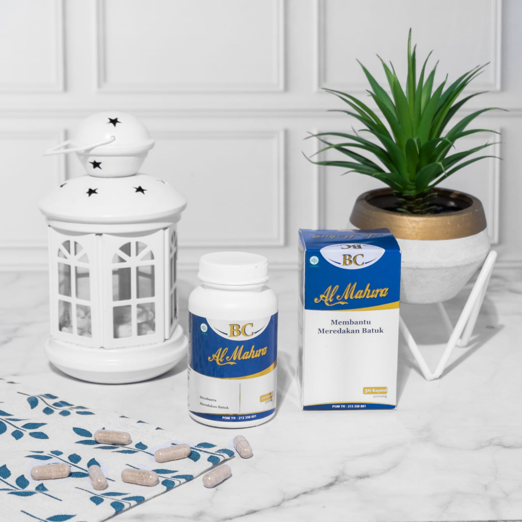 KAPSUL BC ALMAHIRA / KAPSUL BC ALMAHIRA OBAT HERBAL BATUK SESEK ASMA / KAPSUL BC / KAPSUL BC AL MAHI