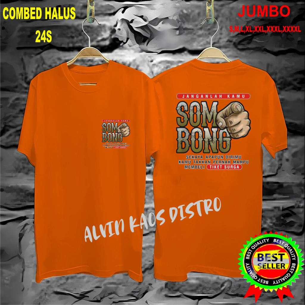 Terviral Kaos DTF DB sombong KAOS MURAH  Kaos Putih Hitam Kaos Terlaris No 1 Promo Diskon