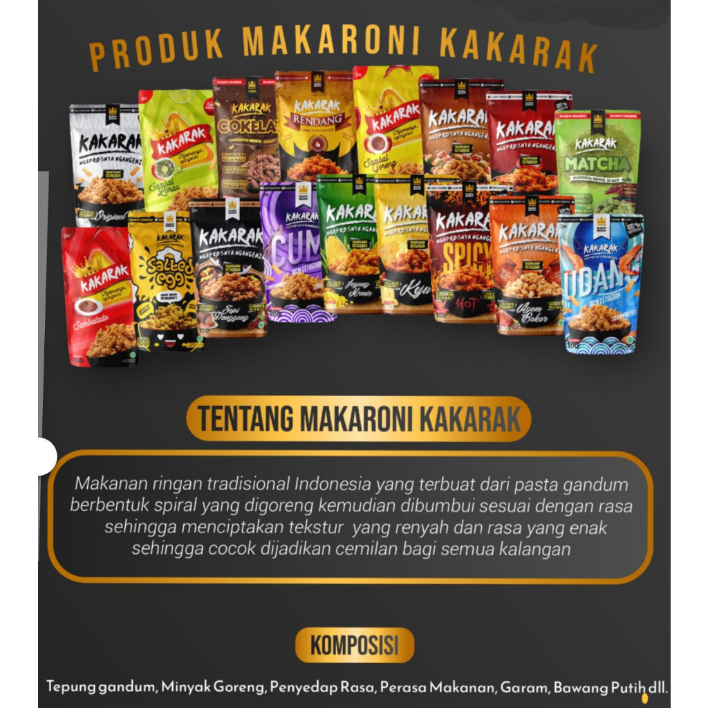 

2Xbtygneal Sakha Snack ) Kakarak - Makaroni Spiral Berbagai Rasa - Cemilan Makaroni Goreng - 85Gr