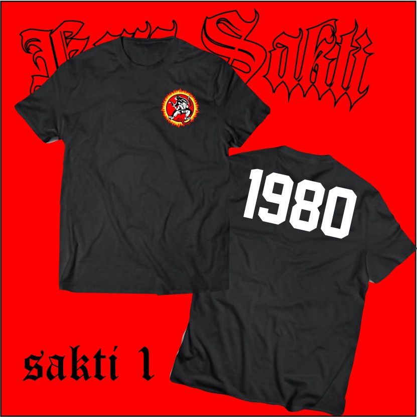 kaos ikspi kera sakti kaos kera sakti kaos kera sakti baju kaos ikspi kera saktI warna hitam termura