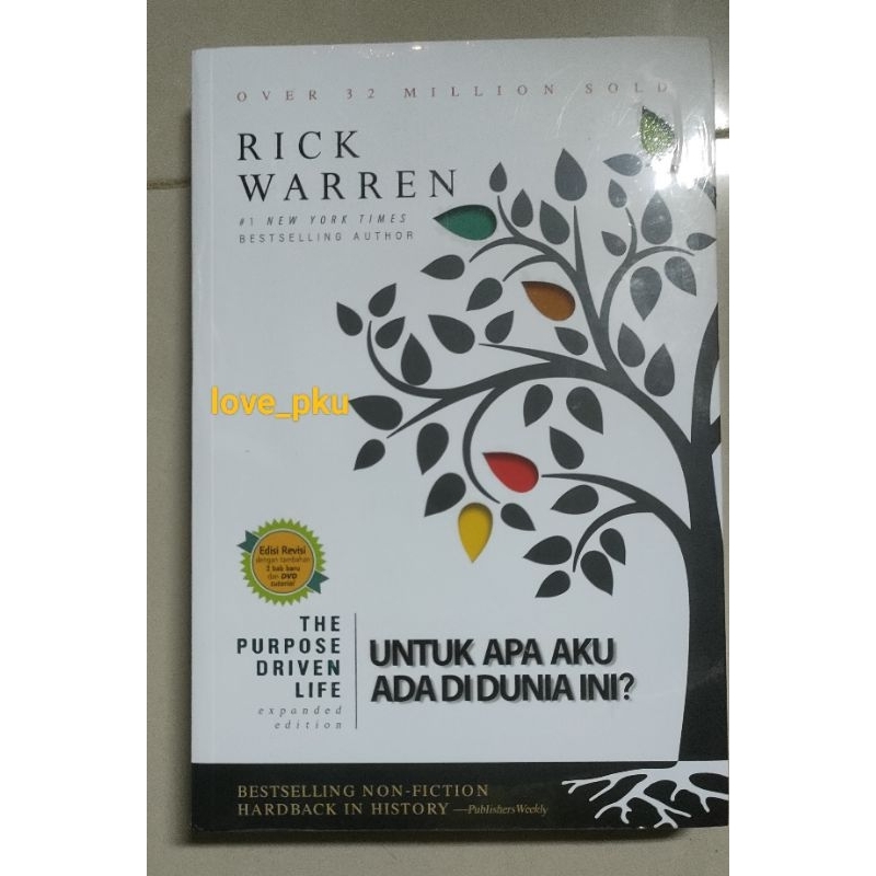 buku The purpose driven life