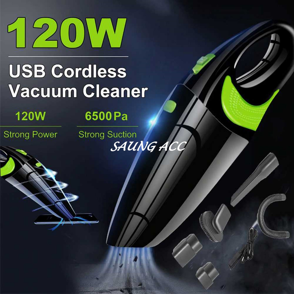 Vacum Cleaner Penyedot Debu Mobil Vacuum Cleaner Penyedot Debu 120W 2500mAh