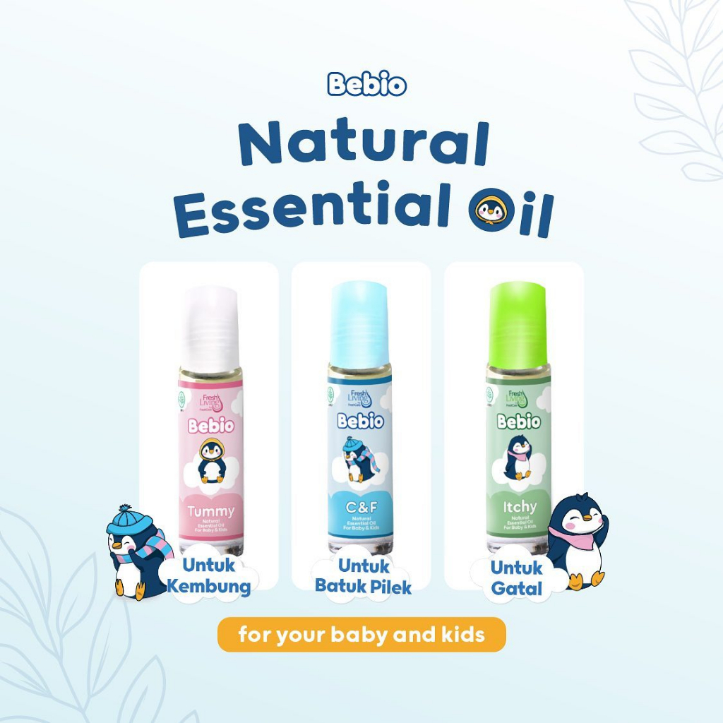 Fresh Living Bebio Essential Oil Baby | Minyak Essential Bayi
