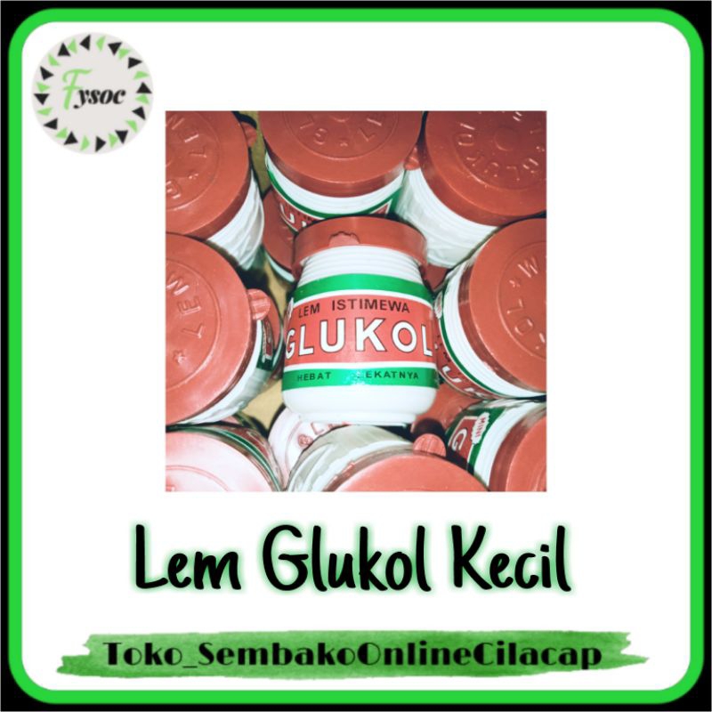 LEM GLUKOL KECIL 30GR | LEM KERTAS