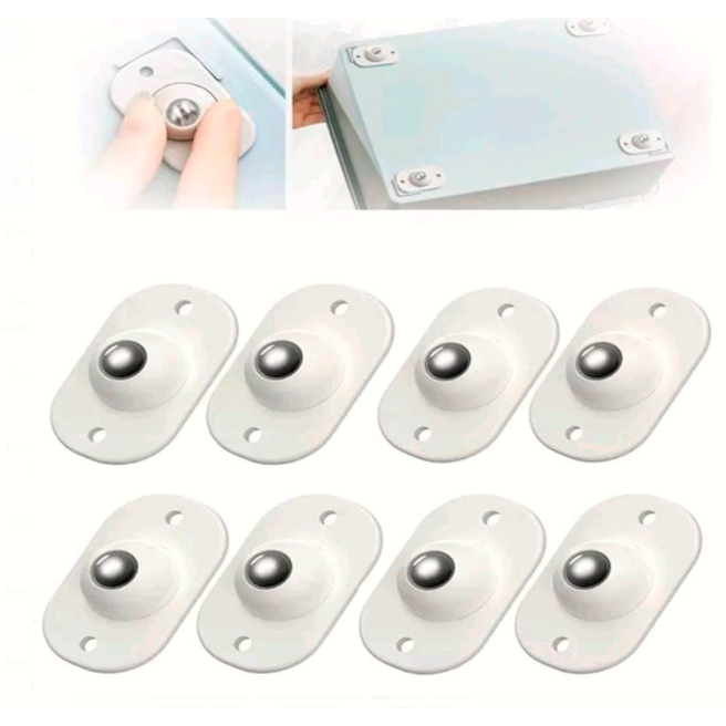 DHIO - RODA TEMPEL MINI SERBAGUNA / RODA TROLI 360 STAINLESS UNIVERSAL / RODA KASTOR KECIL TROLY