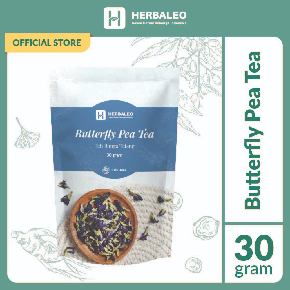 

Herbaleo Butterfly Pea Tea 30 gr ( Teh Bunga Telang )