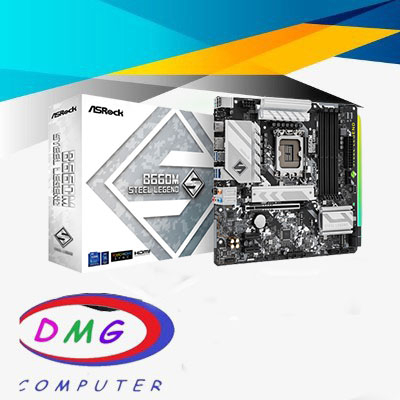 ASROCK B660M STEEL LEGEND DDR4 (Intel LGA 1700, Gen12)