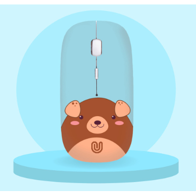 Mouse Lucu /Mouse Original Unitech Untuk Laptop PC Gadget
