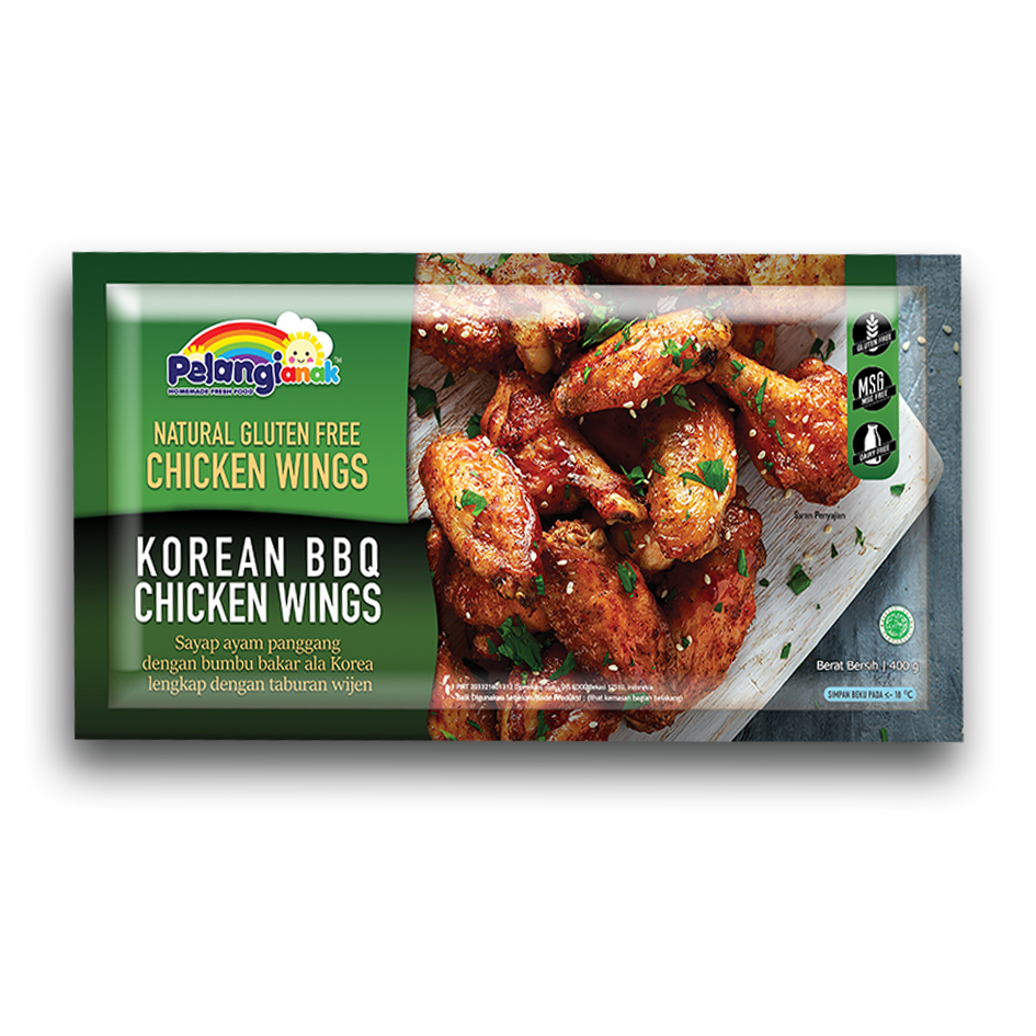 

PELANGI CHICKEN WINGS KOREAN BBQ 400GR