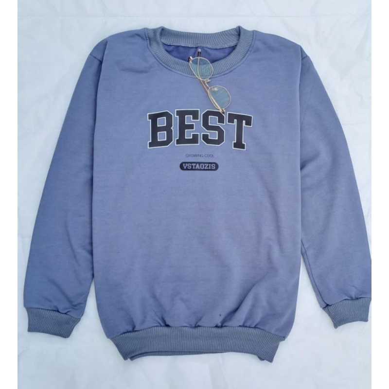 BEST L - XL SWEATER WANITA &amp; PRIA / SWEATER CREWNECK