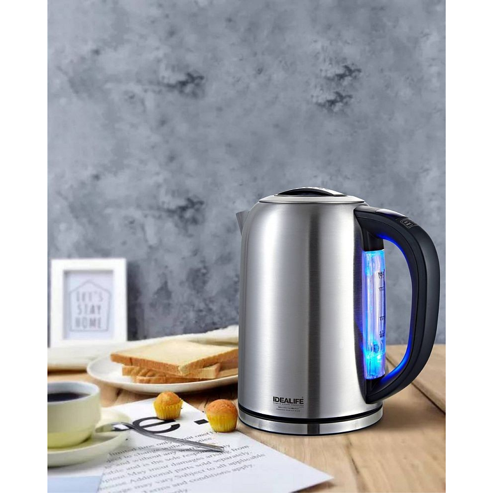 Electric Kettle Teko Listrik Pemanas Air 1.7 L Idealife IL 110 T