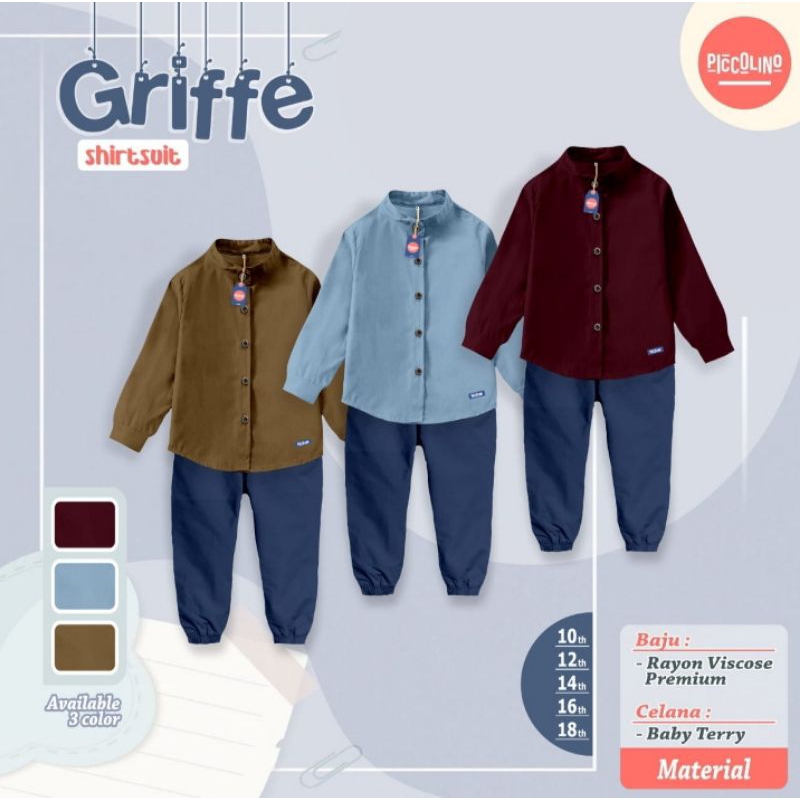 GRIFFE SHIRTSUIT (PICCOLINO)