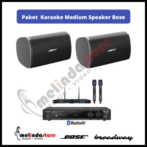 Paket Karaoke Rumah Speaker Bose D