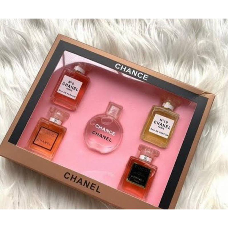 CHANCE PINK GIFT SET MINIATUR 5in1