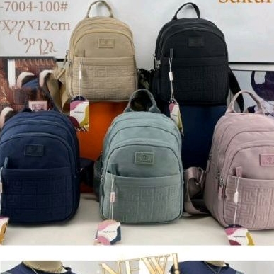 SG7004 Tas Ransel Wanita Tas ransel mini sighmon sakura
