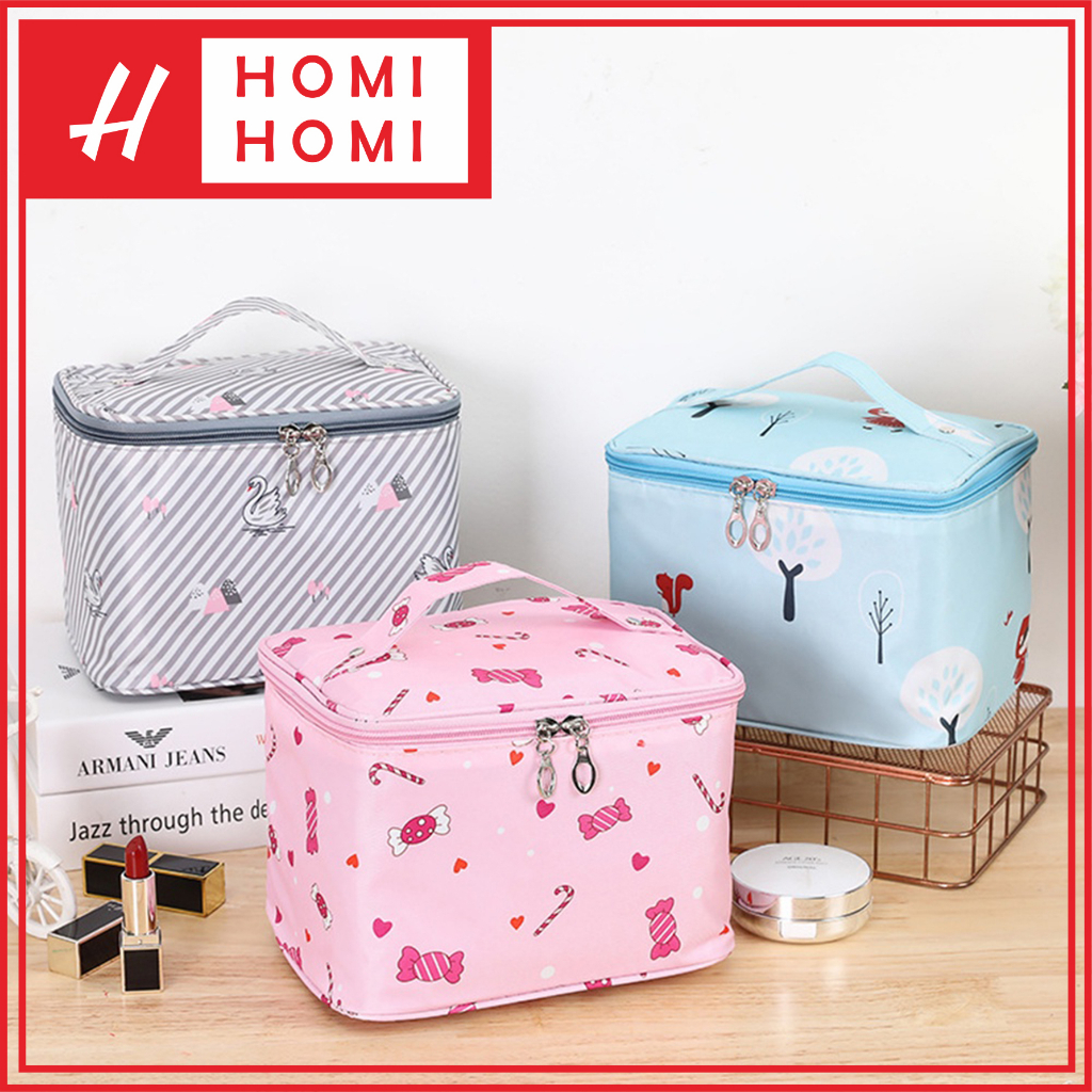 Tas Kosmetik Travel Tempat Penyimpanan Alat Make Up Anti Air - TK005