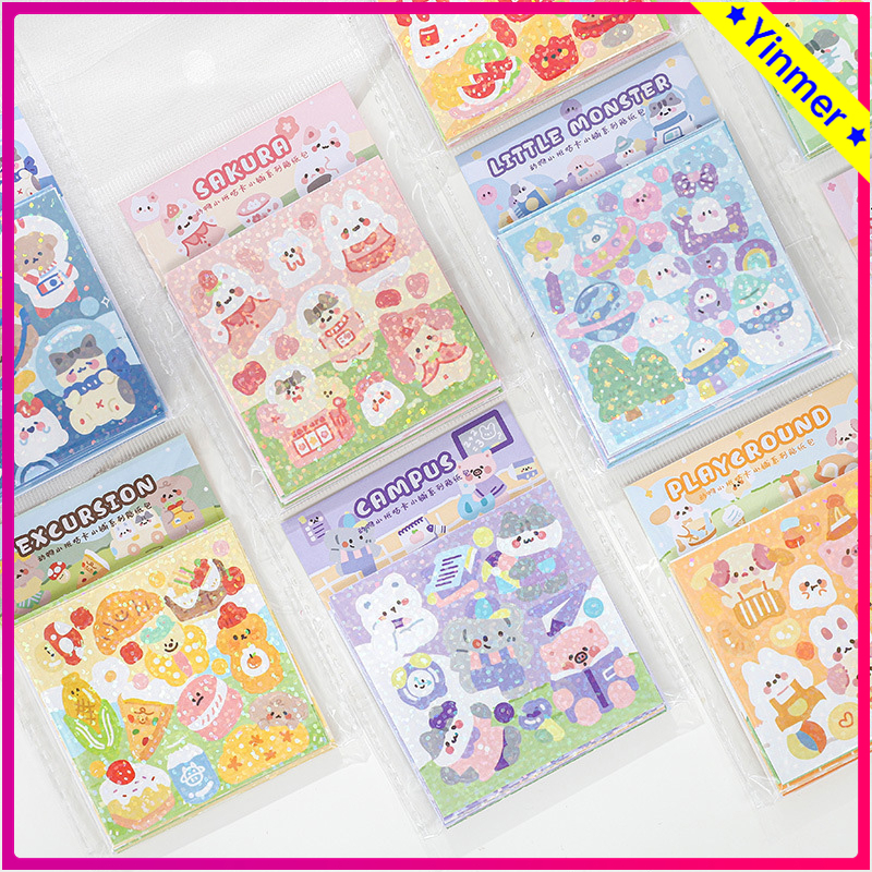 

COD✨ 10 Lember Stiker Motif Kebun Binatang Kartun Lucu Stiker Anak-anak Untuk Dekorasi Jurnal DIY / Scrapbook Kartun Lucu Ansesthic Impor -Yinmer