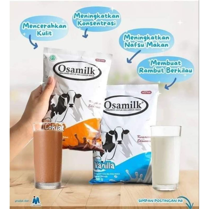 

OSAMILK SUSU PENGGEMUK BADAN 500 GRAM