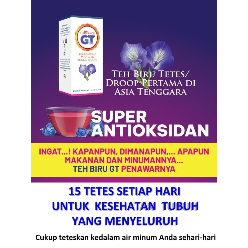 Garudaqu Tea GT Bunga Telang
