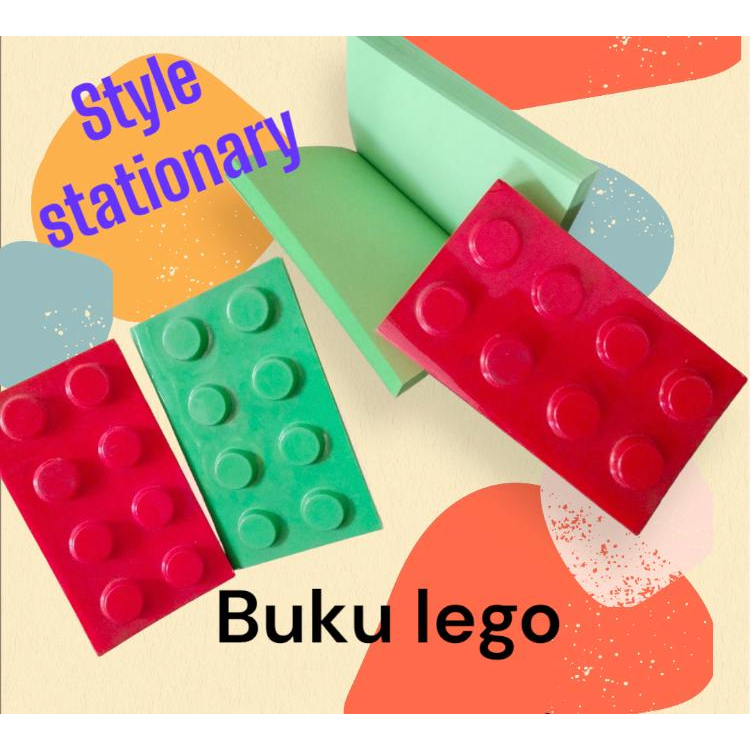 

Buku Diary dengan Sampul Motif LEGO Unik untuk Catatan Harian