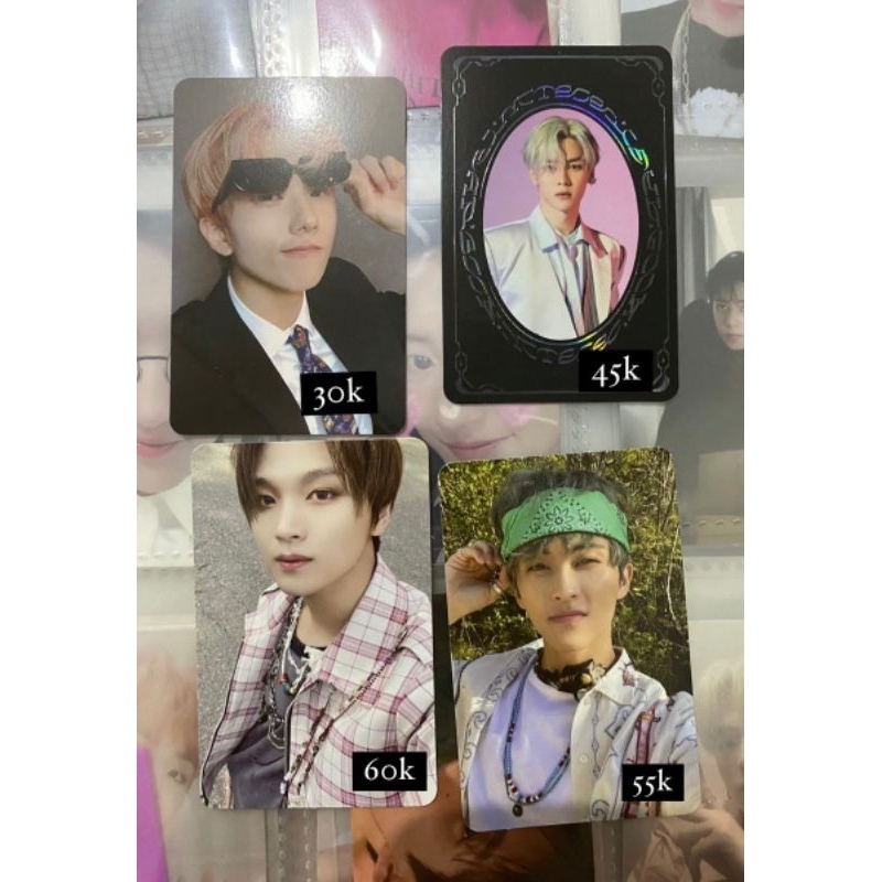 WTS BUNDLE PHOTOCARD PC NCT DREAM 127 HELLO FUTURE RESONANCE  HAECHAN JISUNG MARK KUN OFFICIAL