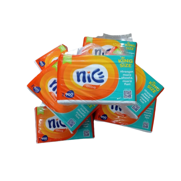 Tissue Nice Facial 2 ply / Tisu Wajah isi Kiloan 900 Gr 1 Pack / Tisu 900 Gram 900gr lembut serbaguna