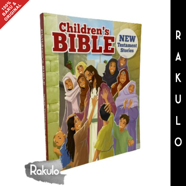 Buku Children's Bible New Testament Stories Book Cerita Alkitab