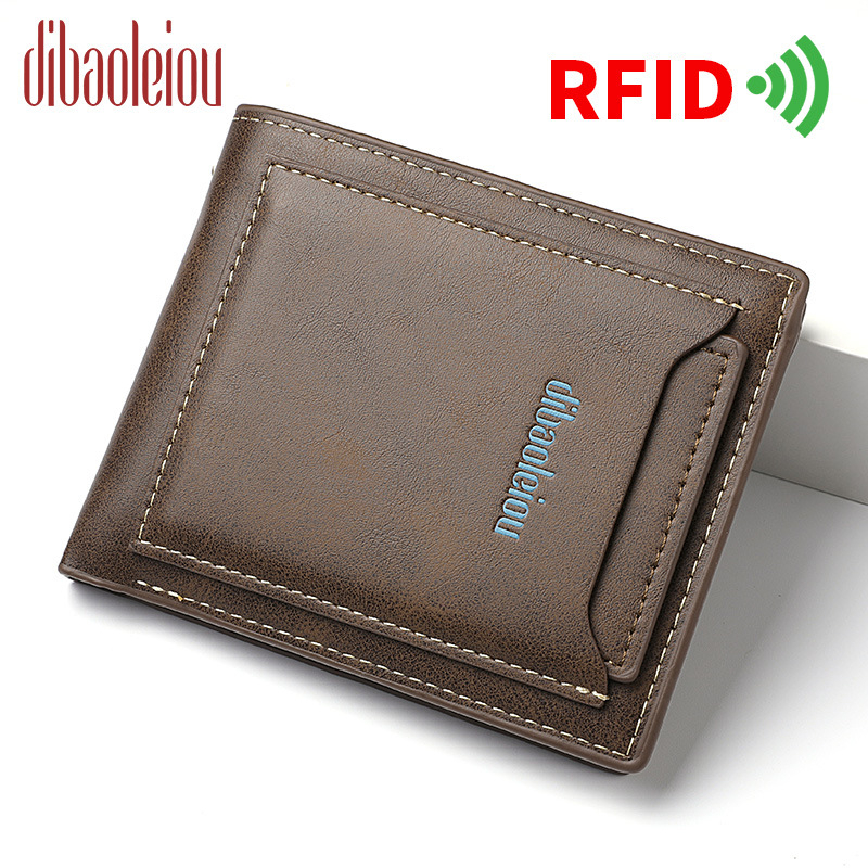 DOMPET LIPAT PRIA PREMIUM COWOK KEREN DISTRO LAKI BRANDED IMPORT ORIGINAL COKLAT KULIT FABRIO WA722B7 SLOT KARTU RESLETING KEKINIAN MURAH BATAM PENDEK KECIL SIMPLE REMAJA DEWASA