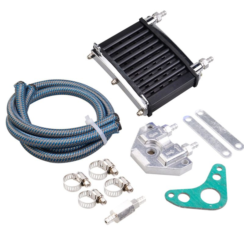 Oil Cooler Radiator Oil Coller Pendingin Oli Mesin Engine Untuk Motor 125cc-150cc ATV