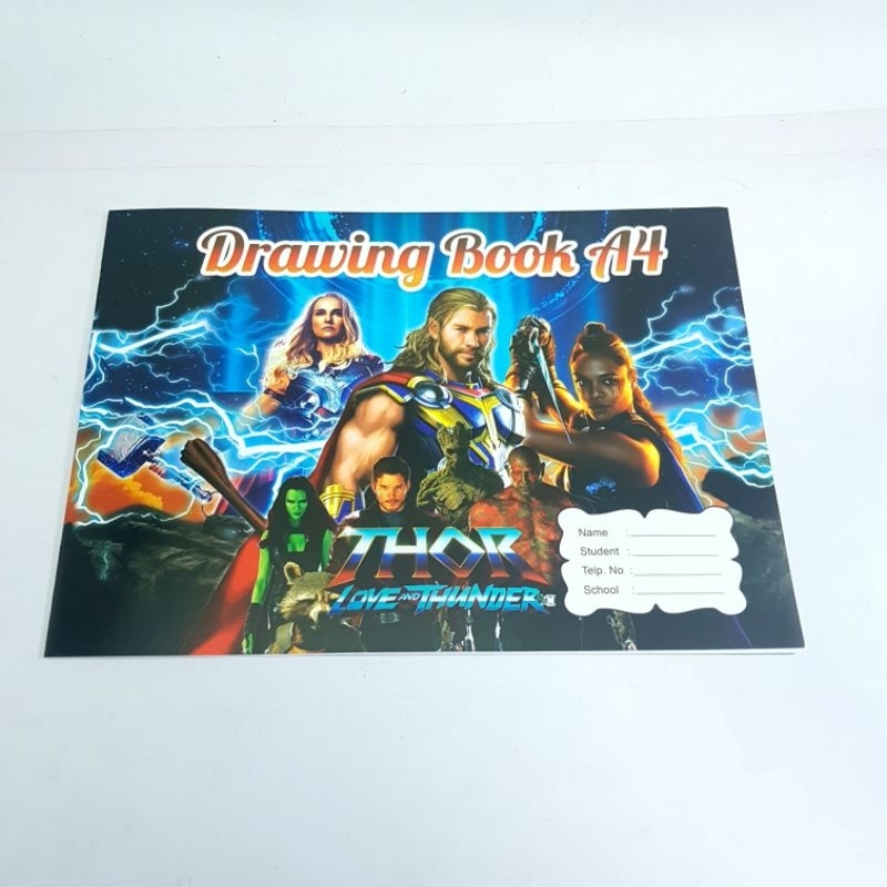 

Buku Gambar/Drawing Book A4 Karakter Avengers