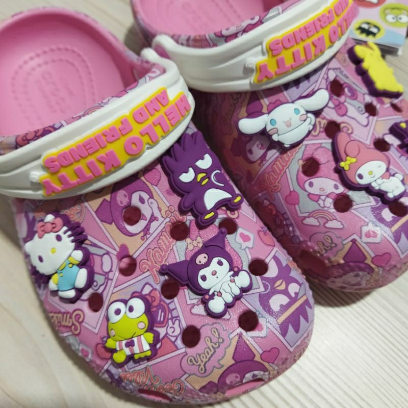 CROCS HELLO KITTY and FRIENDS CLOG KIDS and JUNIOR GIRLS