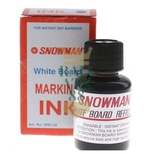 

Refill Tinta Snowman Whiteboard Non Permanent