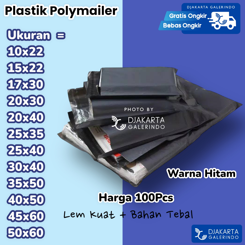 Plastik Polymailer HD EKonomis - Plastik Packing Online Shop Polimailer