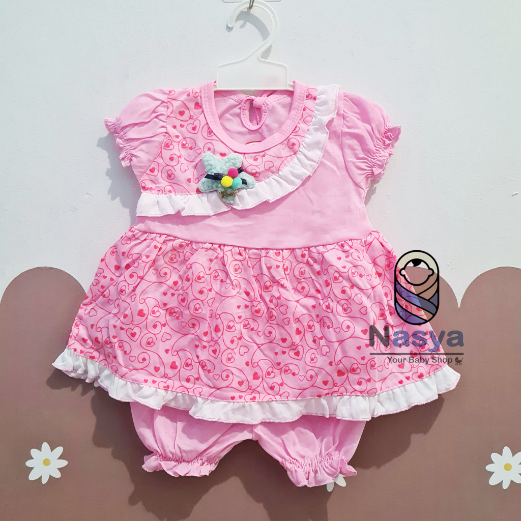 [N-029] NEW ARRIVAL - Setelan Baju Bayi lucu (3-6 bulan)