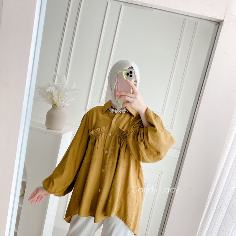 Anna Bloomy Oversize Blouse