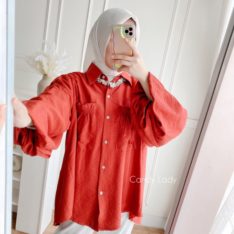 Anna Bloomy Oversize Blouse