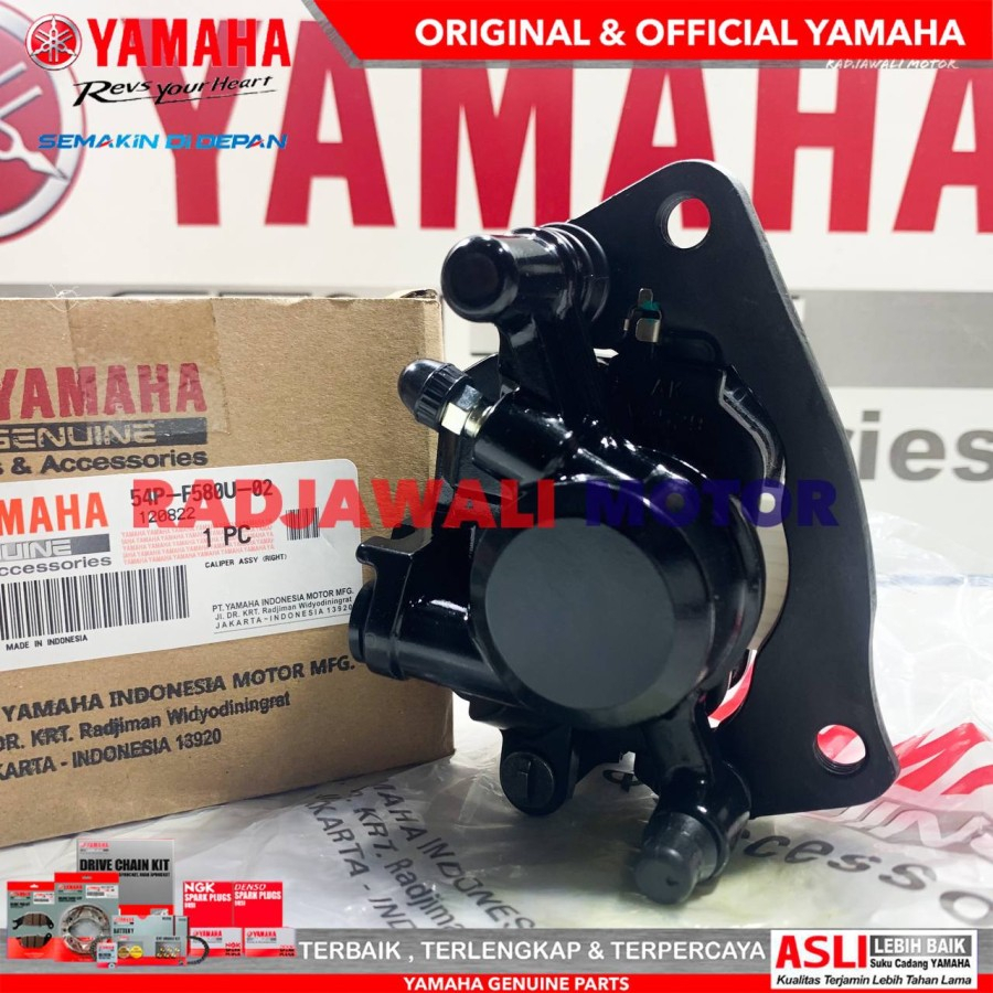 CALIPER KALIPER ASSY MIO J, GT, SOUL GT 115, XRIDE 115 ASLI YAMAHA 54P-F580U-02