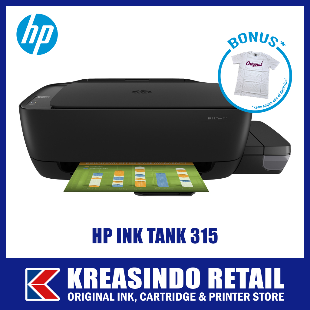 HP Ink Tank 315 All-in-One Printer