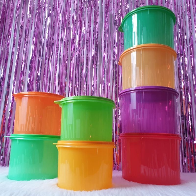 Textured Canister Tupperware MaLaysia