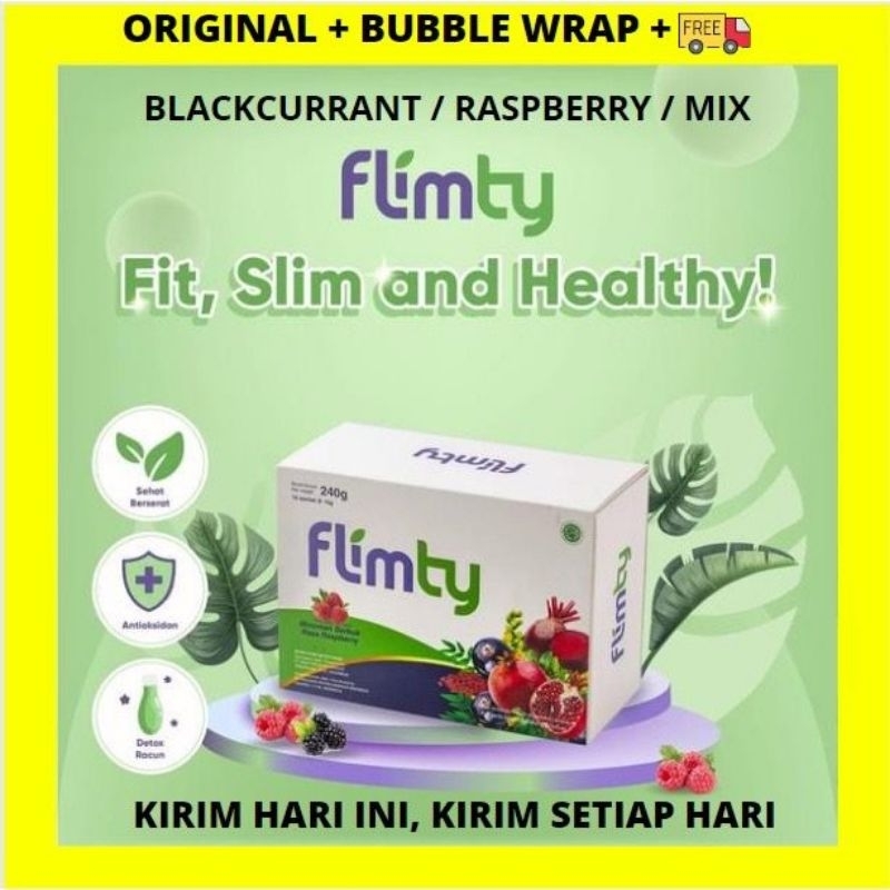 Flimty Fiber - 1 Box (isi 16 sachet) Antioksidan